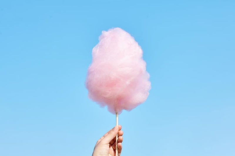 Bits N Things Printed Cotton Candy Bags with Ties | Party Event Carnival Fair | 11 1/2" x 18 1/2" | 8 Mil Thick | 400 Count - Image 5